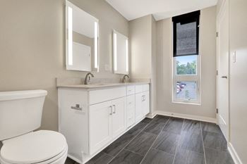Custom look bathroom